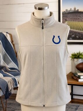 North End Indianapolis Colts NWT Fleece Vest Medium